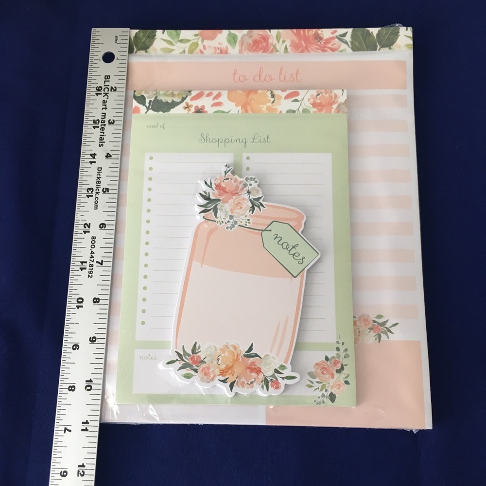 Floral Notepad 3pc. Set / Bundle - Picture 3 of 7